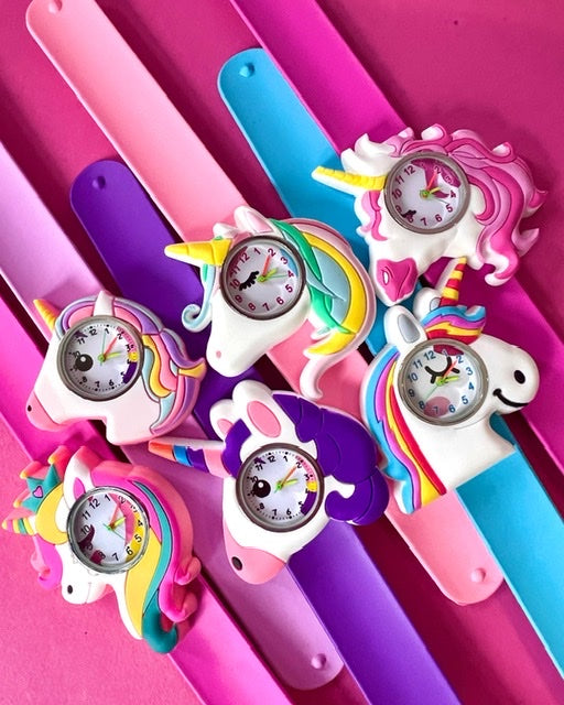 ENHJØRNING SLAP-ON KLOKKE