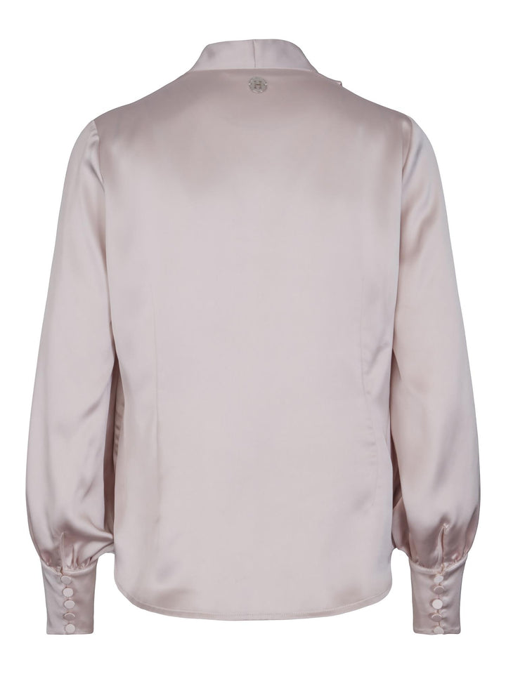 Classic V-neck blouse