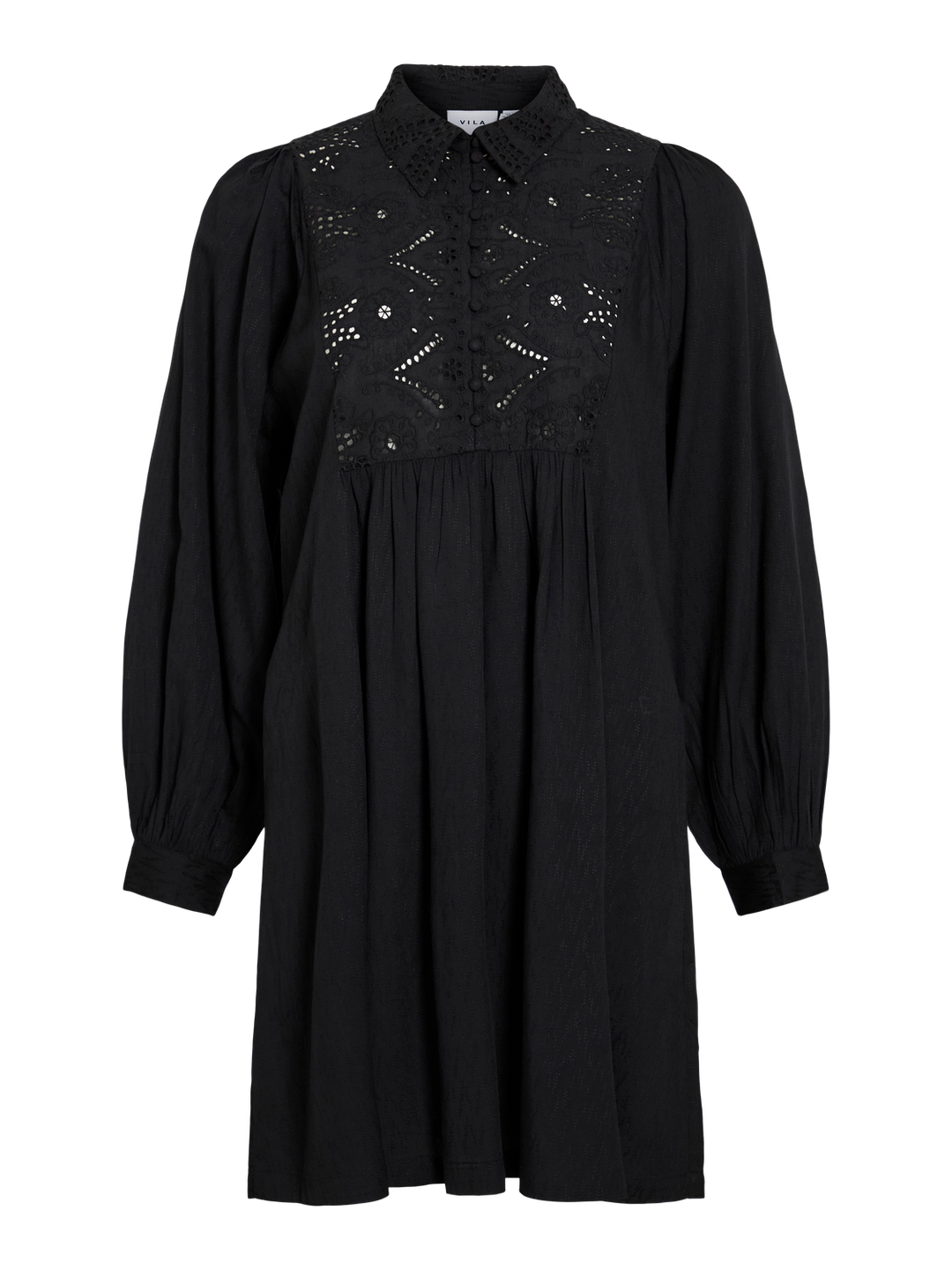 Vityra L/s Lace Short Dress