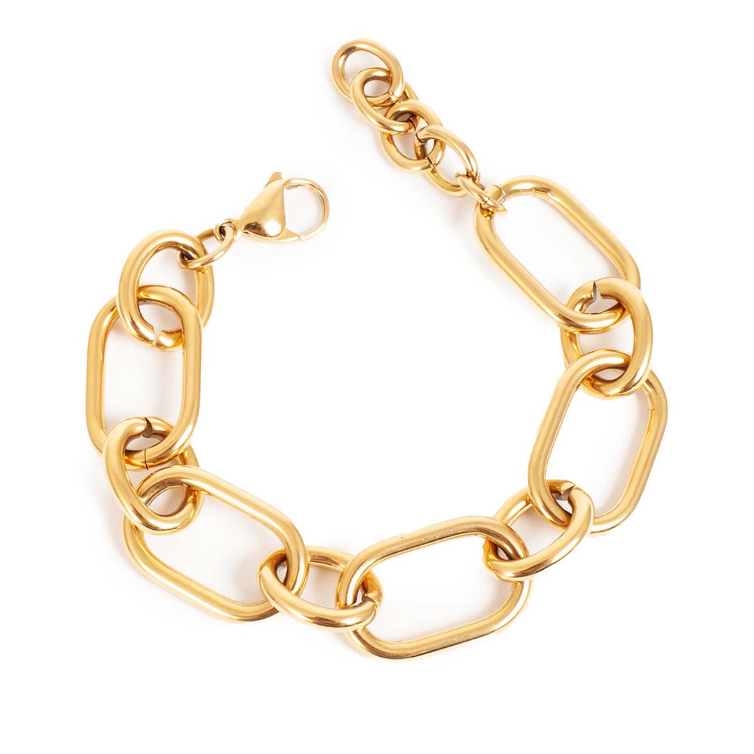 Armbånd, kraftig lenke, Steel G