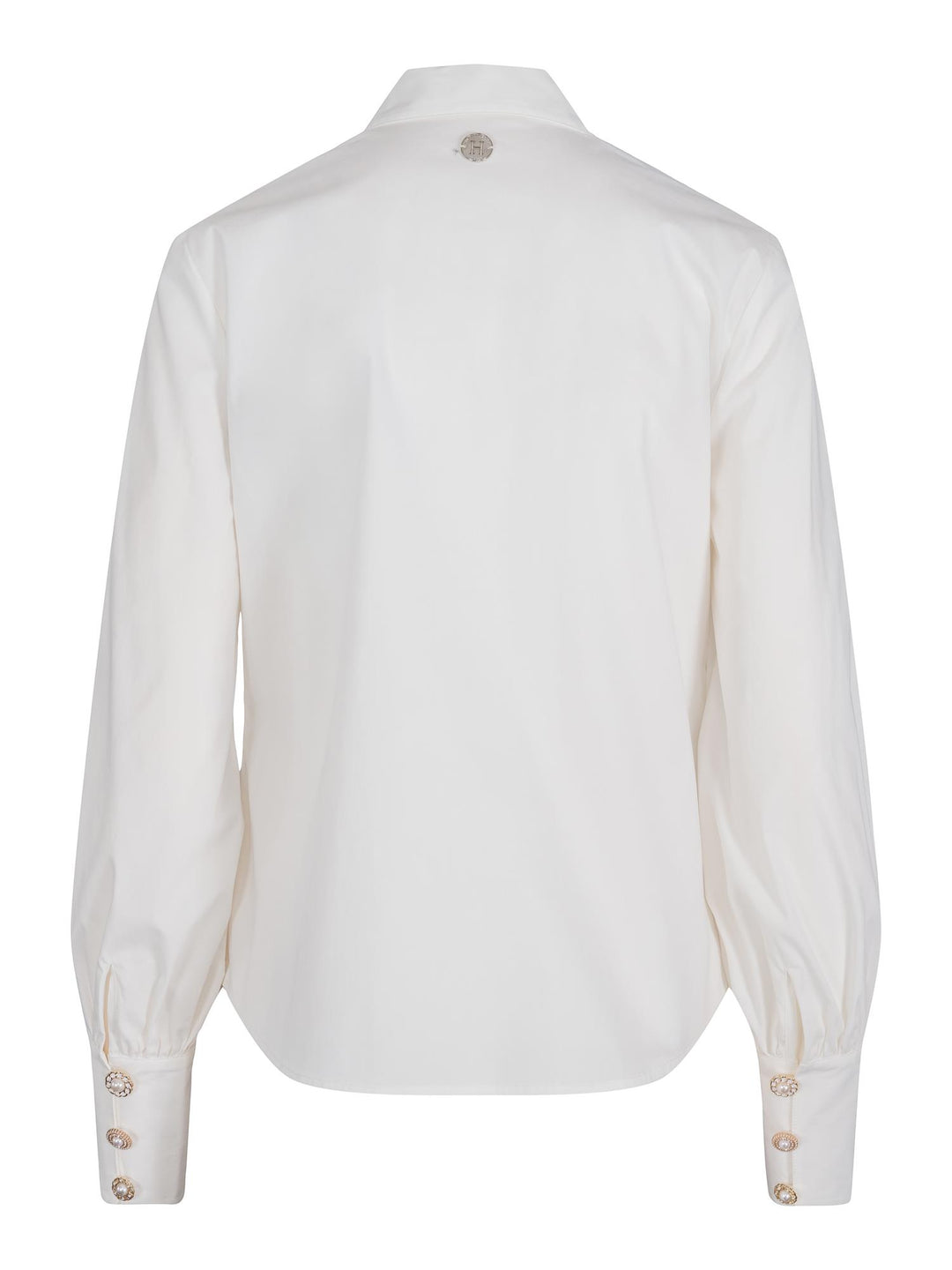 Button stretch blouse