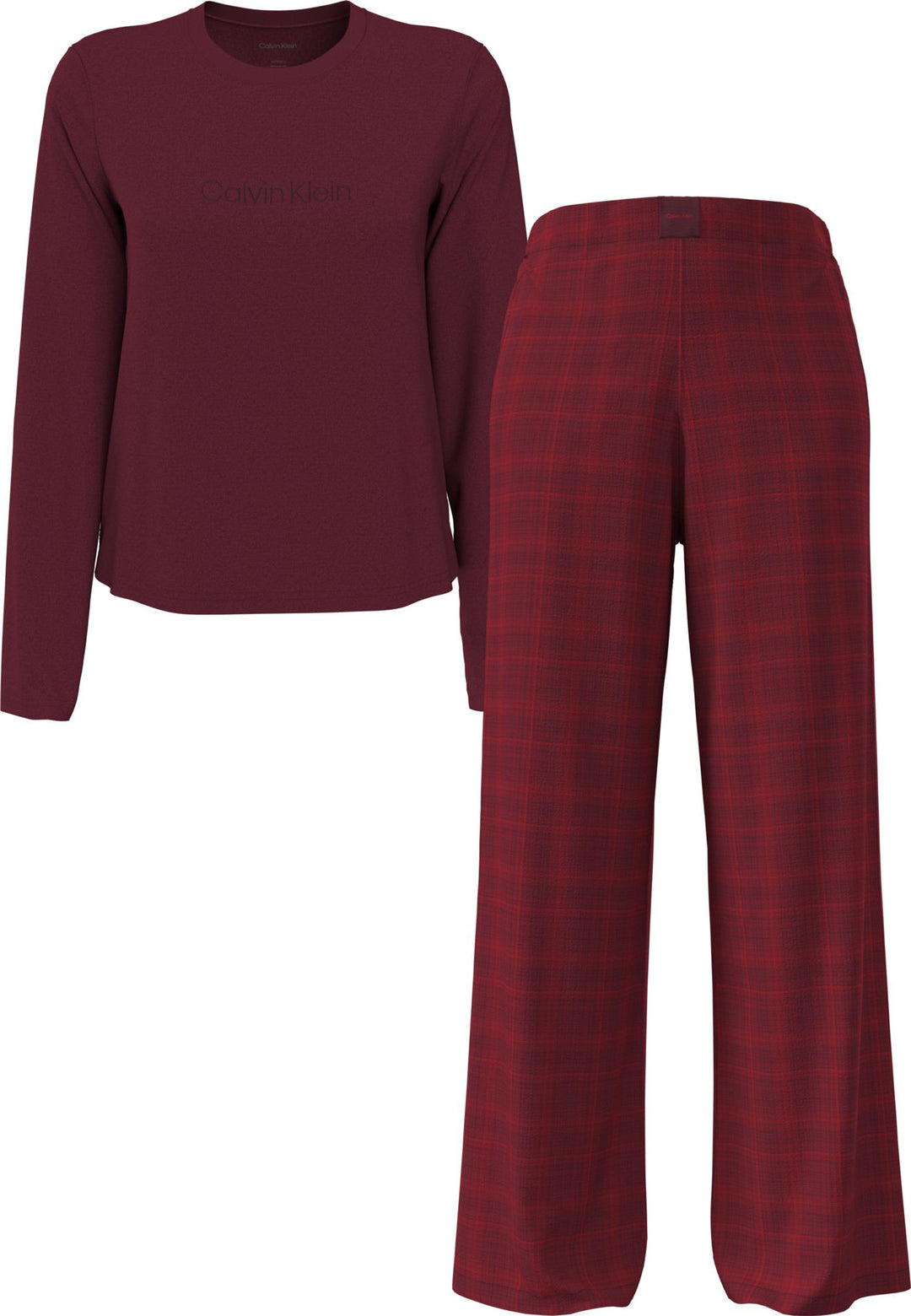 Ls Tee Flannel Pant Set