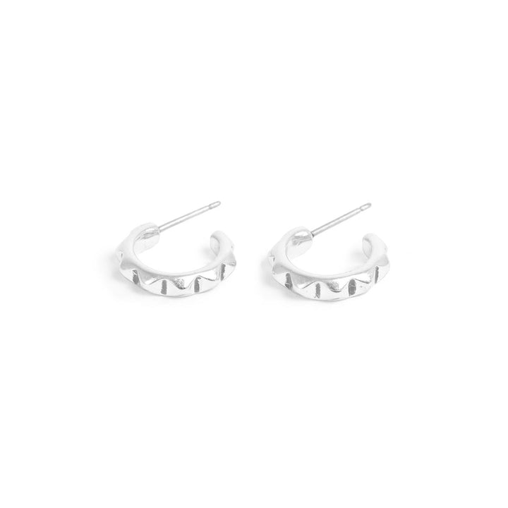 Earr, 14mm creol "Edge" GP