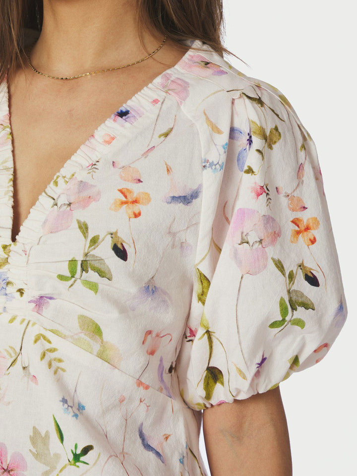 Irina Flower Blouse