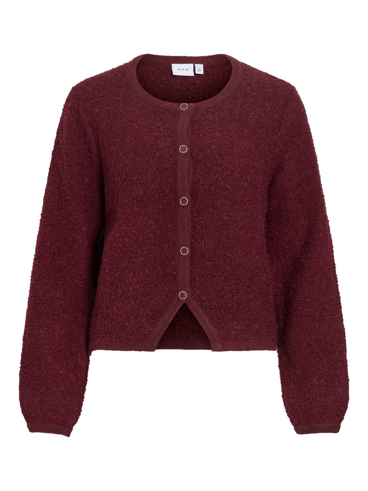 Vipigga O-Neck L/s Knit Jacket Noos