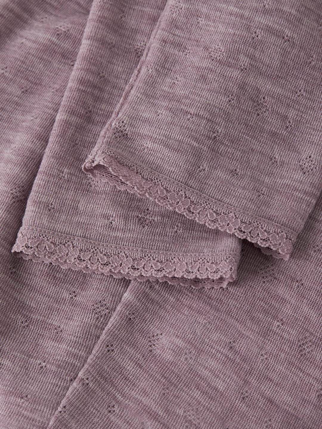 NKFWANG WOOL NEEDLE LEGGING SOLID