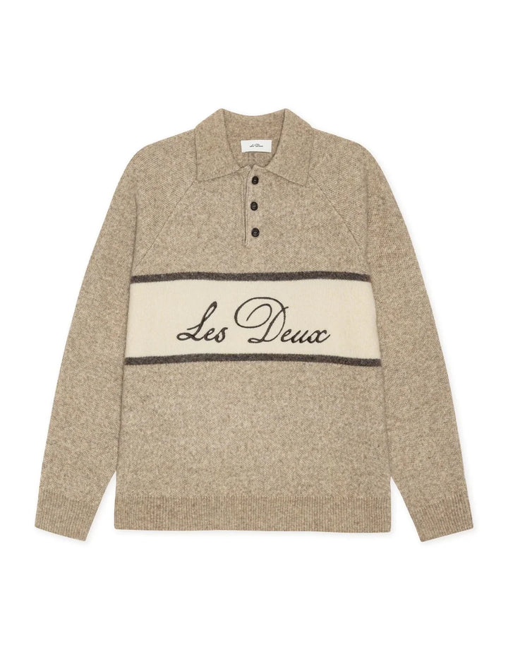Signature Melange Knitted Polo