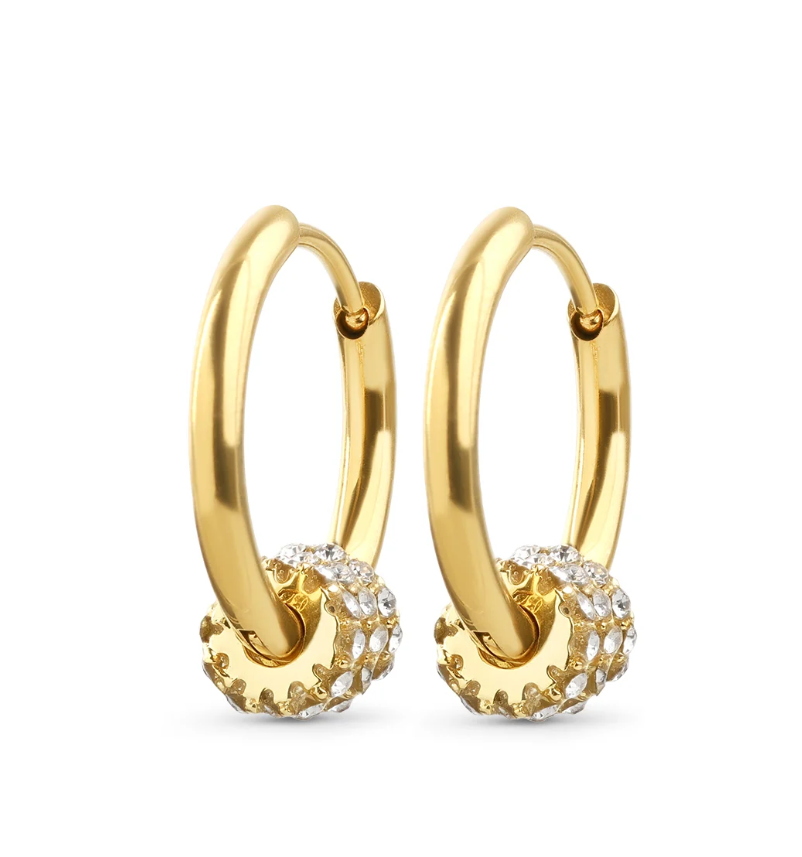 Hevin - Hoop Earrings Stainless Steel
