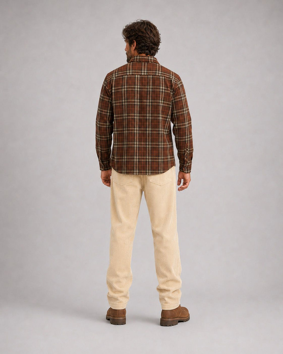 New Adrian Cotton Check Shirt