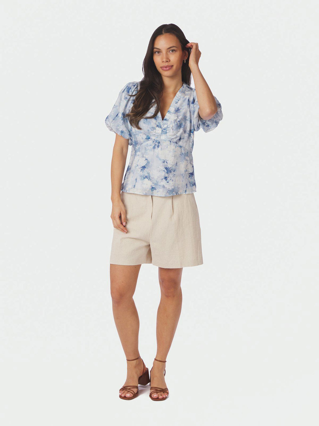 Irina Floral Fusion Blouse