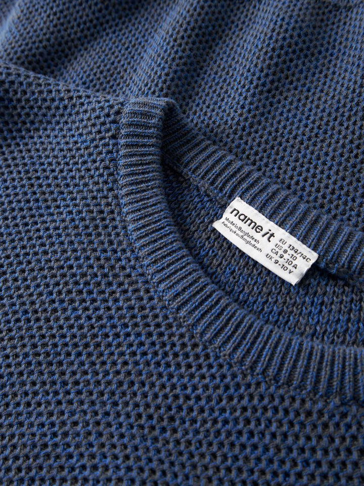 NKMNELS LS LOOSE KNIT