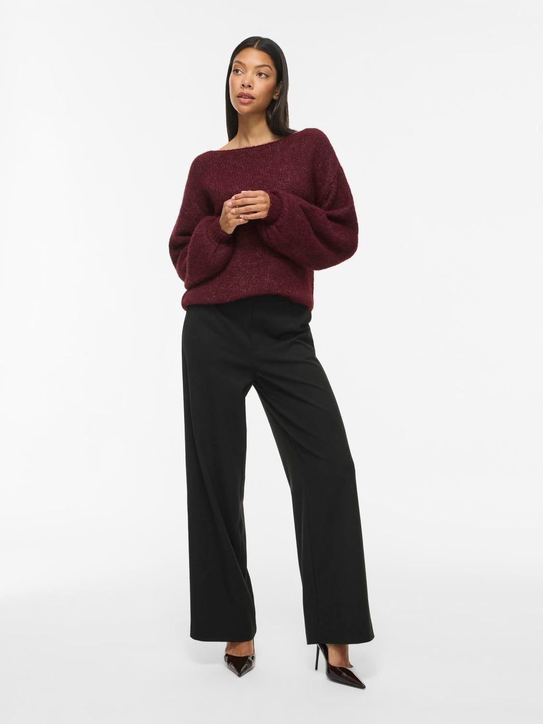 Vimarley L/s Knit Pullover- Noos