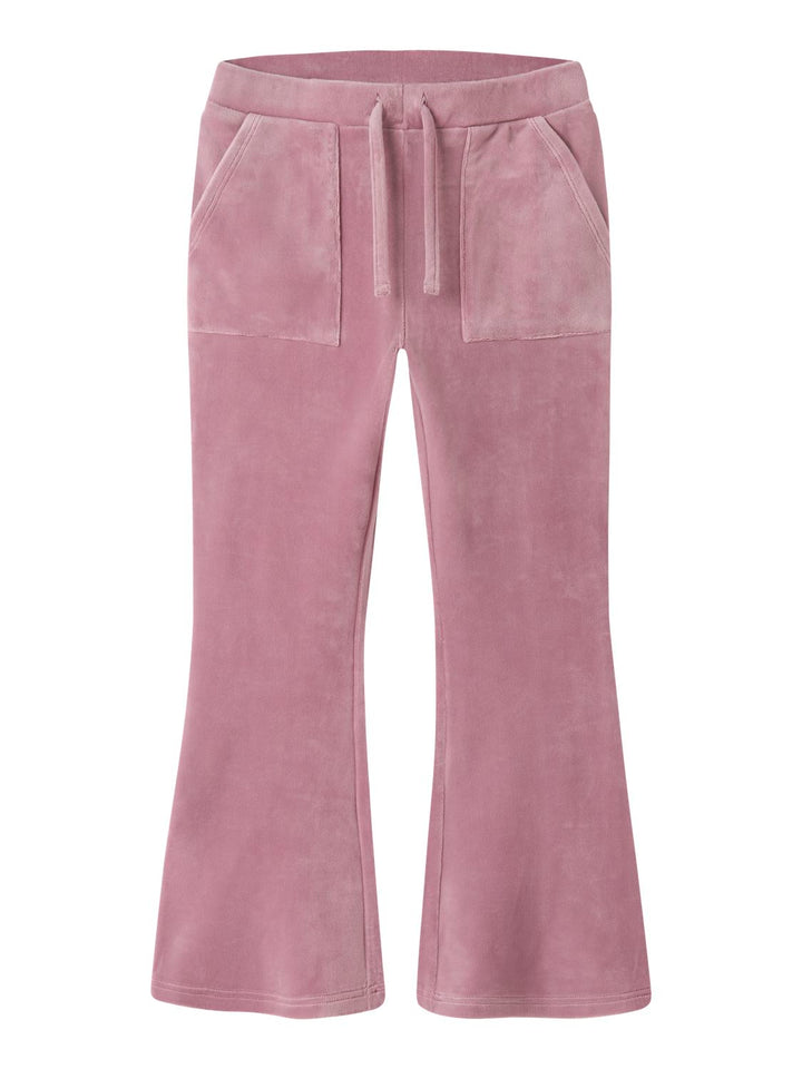 NKFLILI LS VELOUR BUKSE