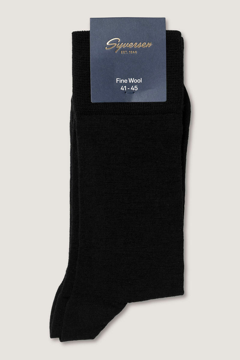 Fine Wool Crew Sock