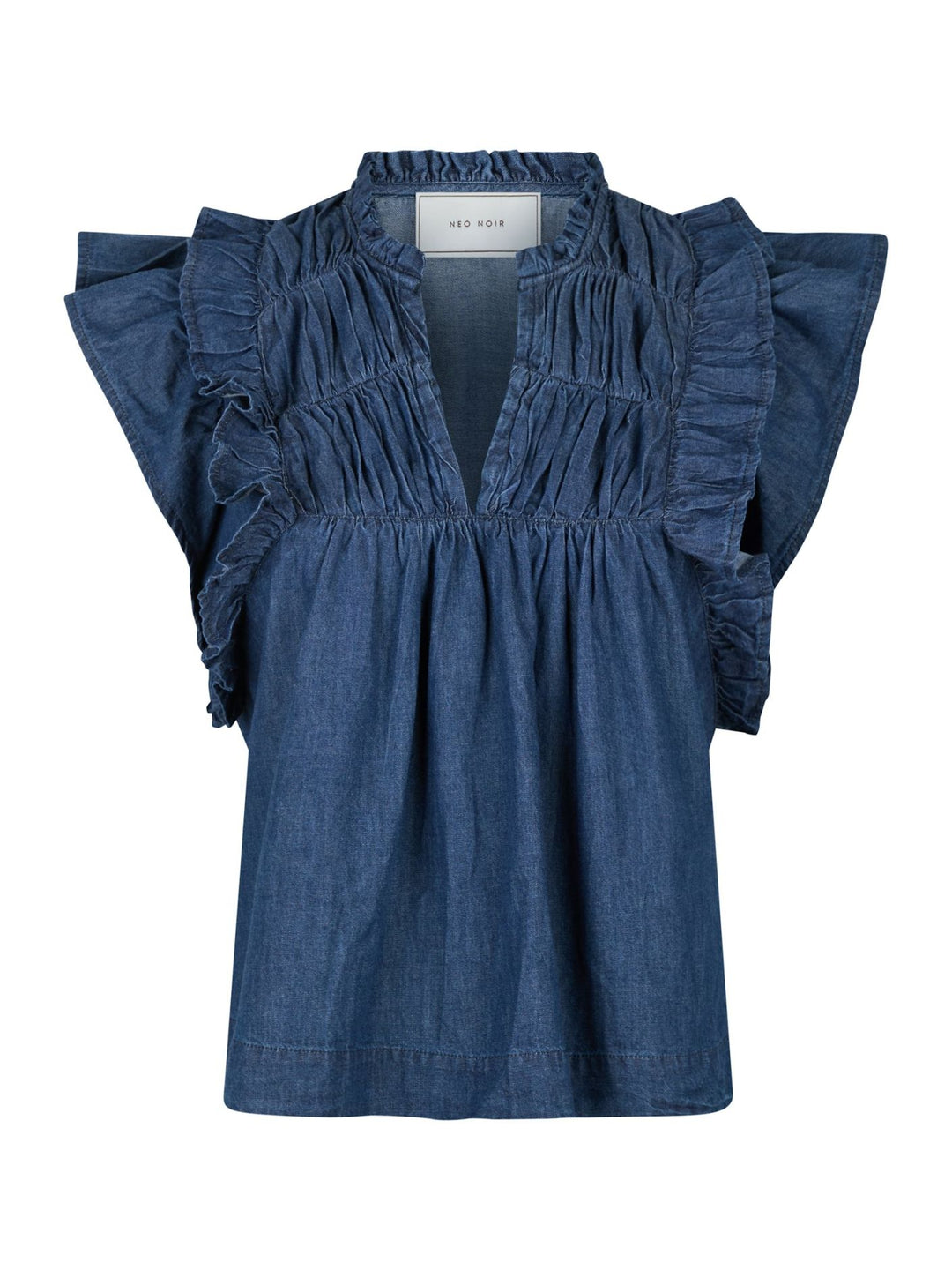 Jayla Denim Top