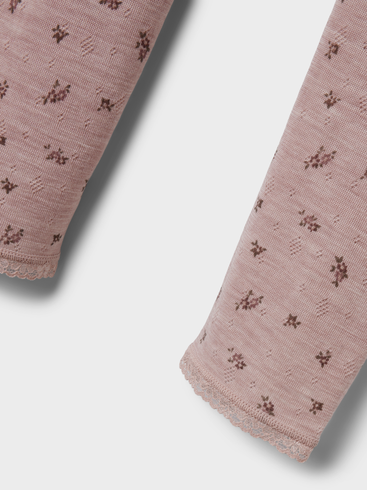 NKFWANG WOOL NEEDLE LEGGING