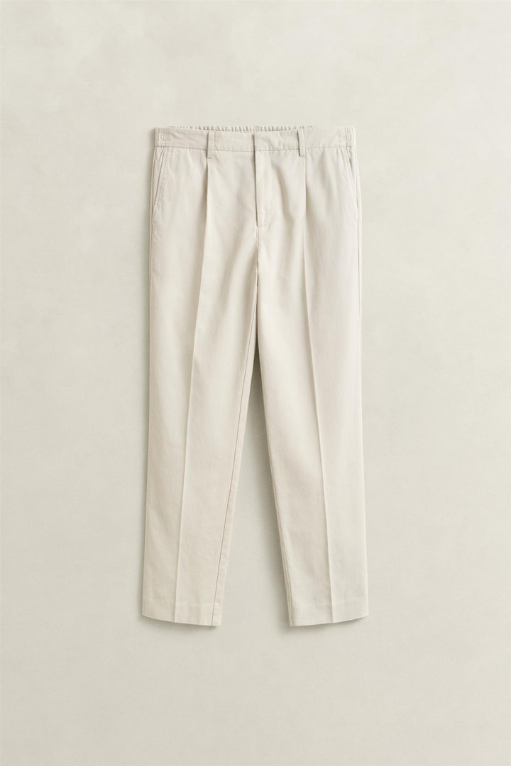 Slim Smart Cot/lyocell Pants