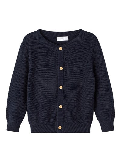 NMMFELUCAS STRIKKET CARDIGAN