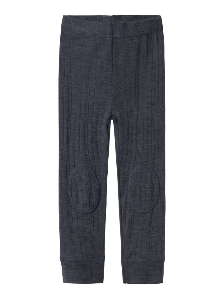 NMMWANG WOOL NEEDLE LONGJOHN SOLID NOOS