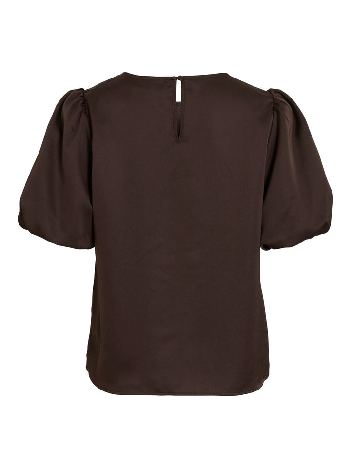 Viellette 2/4 Satin Puff Top - Noos