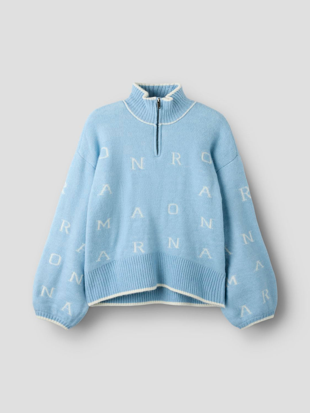 Nkfneifya Ls Oversize Knit W Zip