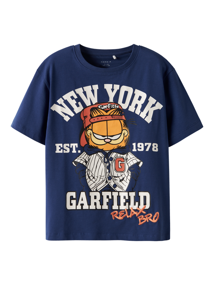 NKMABBAS GARDFIELD T-SKJORTE