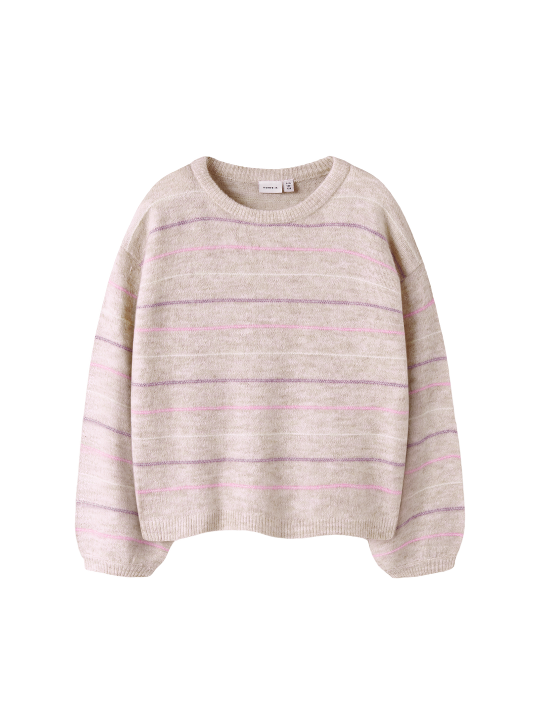 NKFDOTTO LS LOOSE KNIT