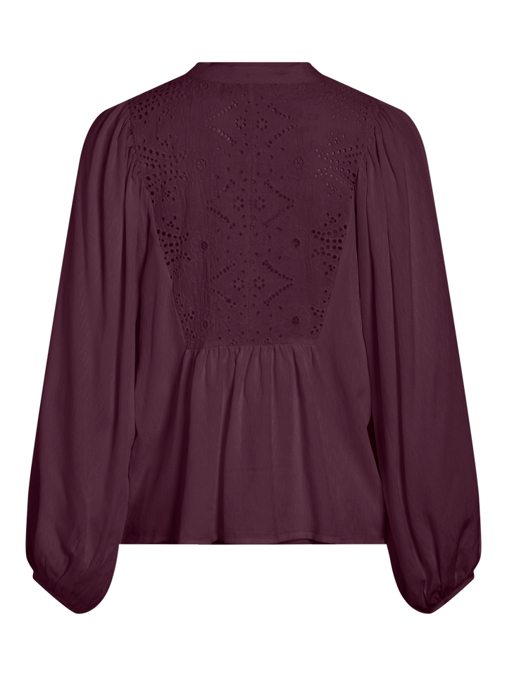 Vityra L/s Lace Top