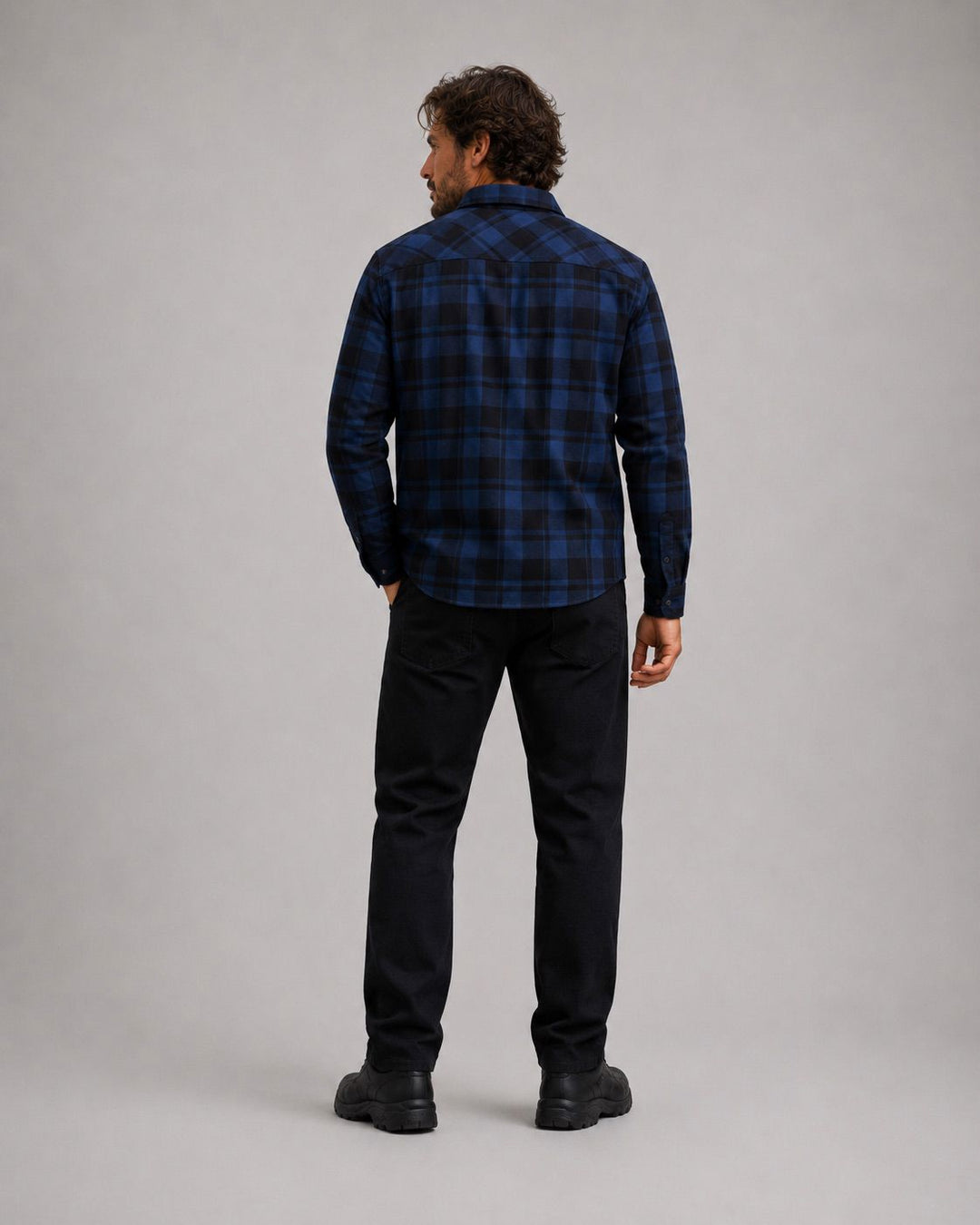New Adrian Cotton Check Shirt