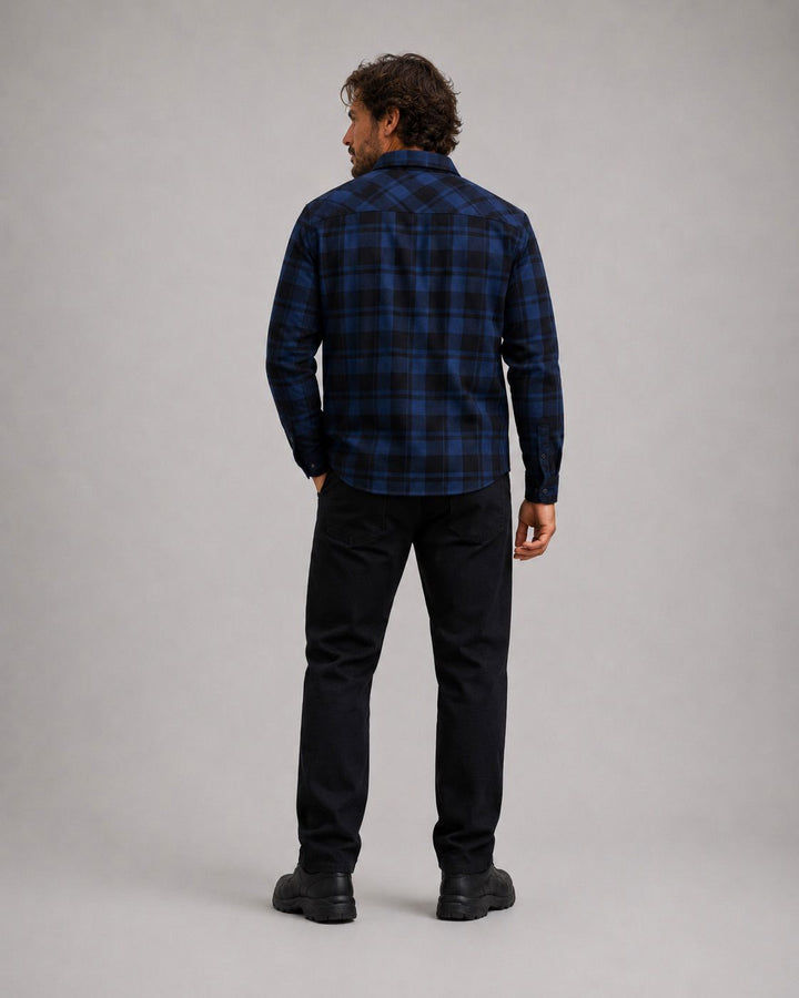 New Adrian Cotton Check Shirt