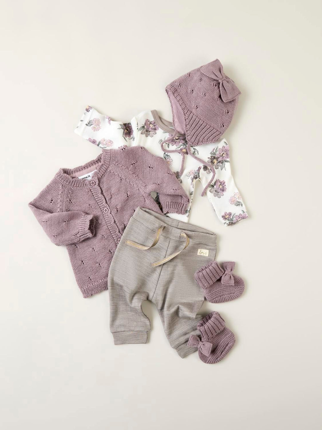 NBFWRILLA BOW WOOL KNIT HAT