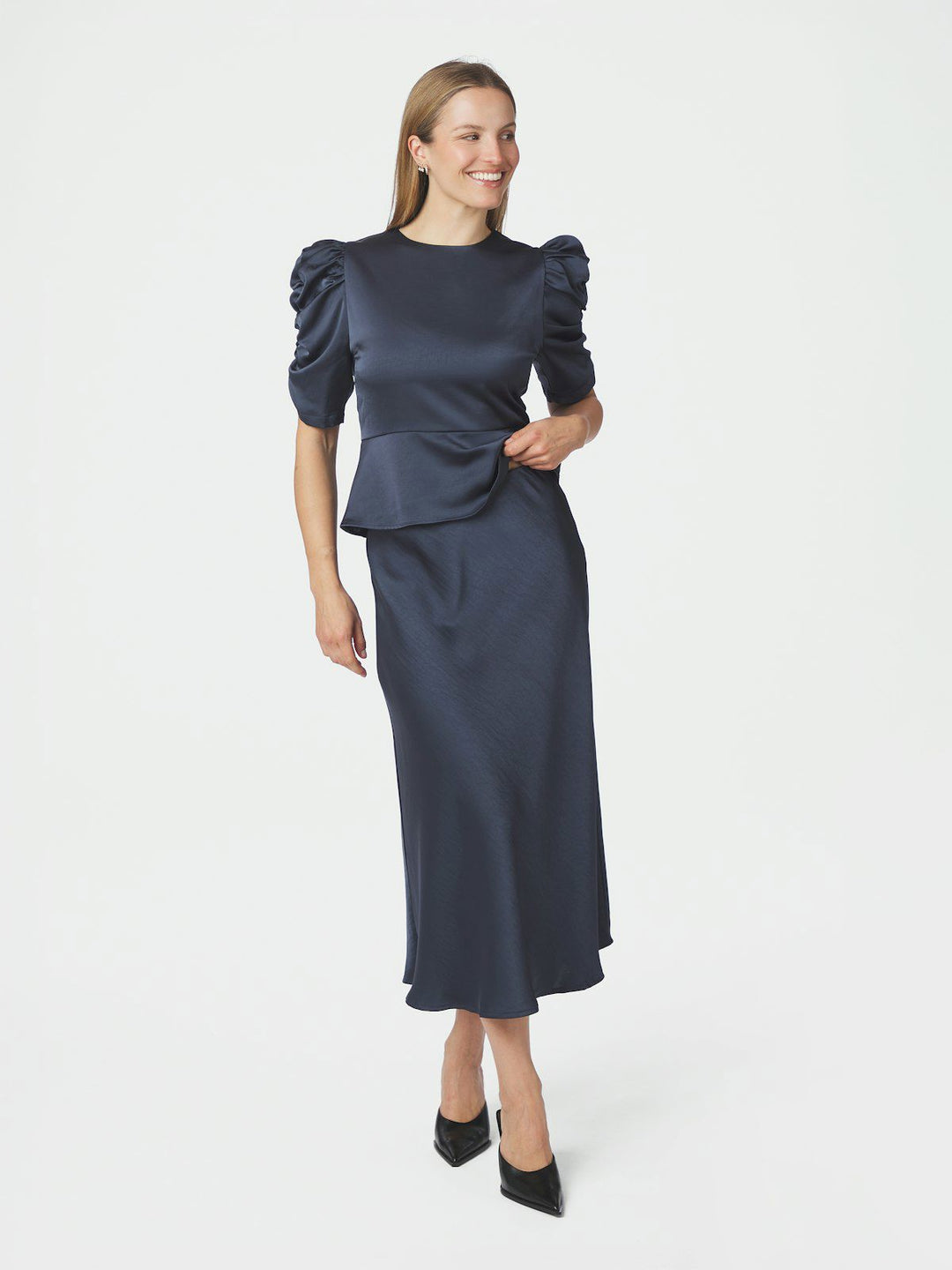 Benua Heavy Sateen Blouse