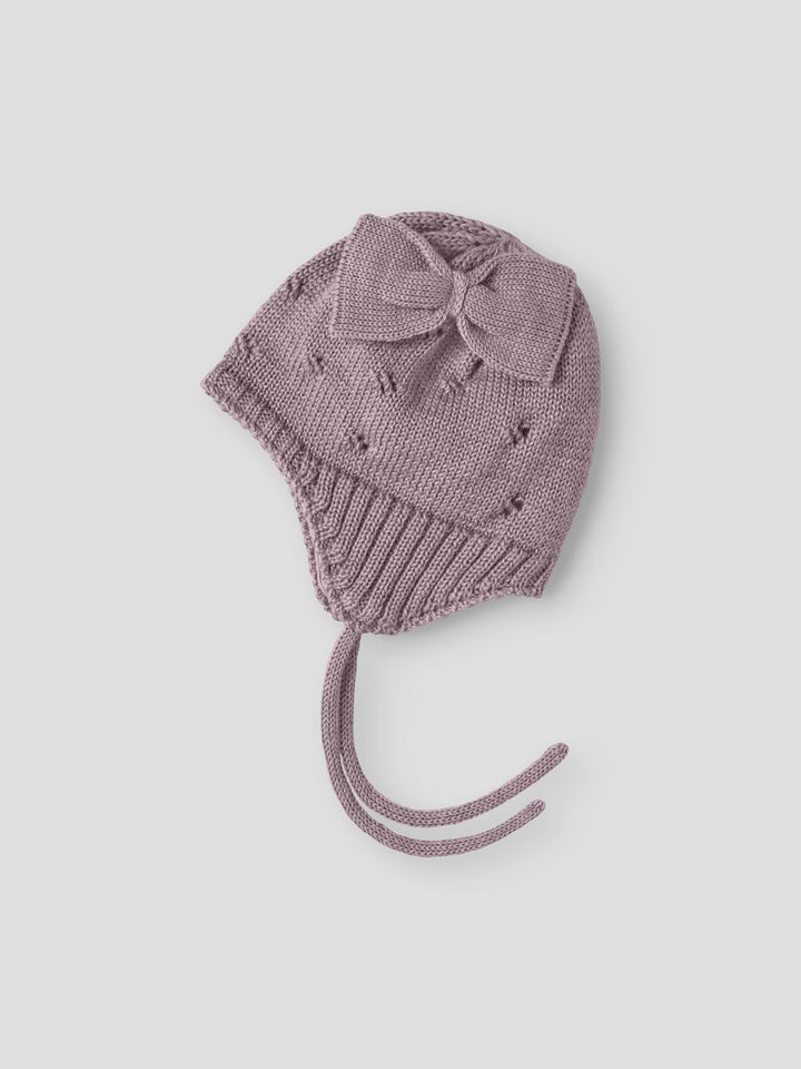 NBFWRILLA BOW WOOL KNIT HAT