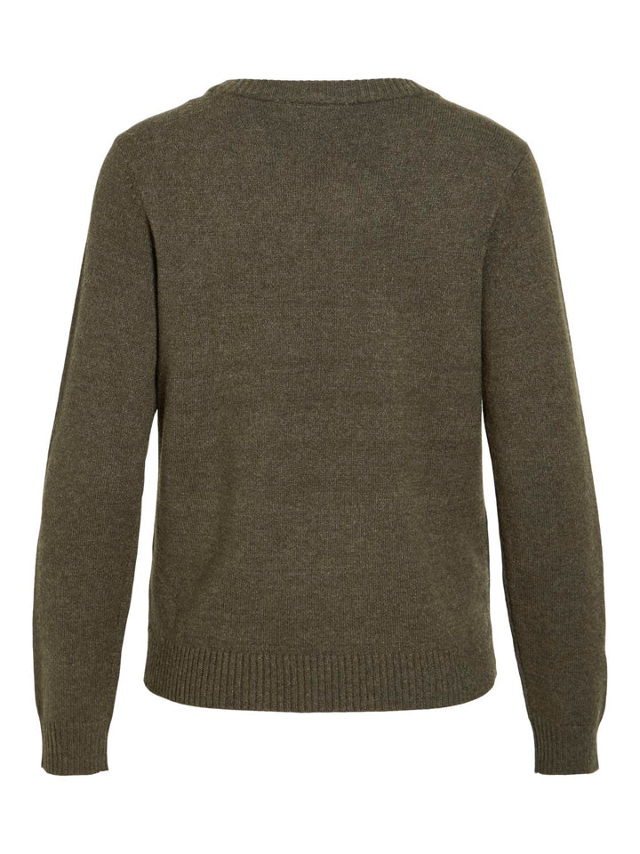 Viril O-Neck L/s  Knit Top - Noos