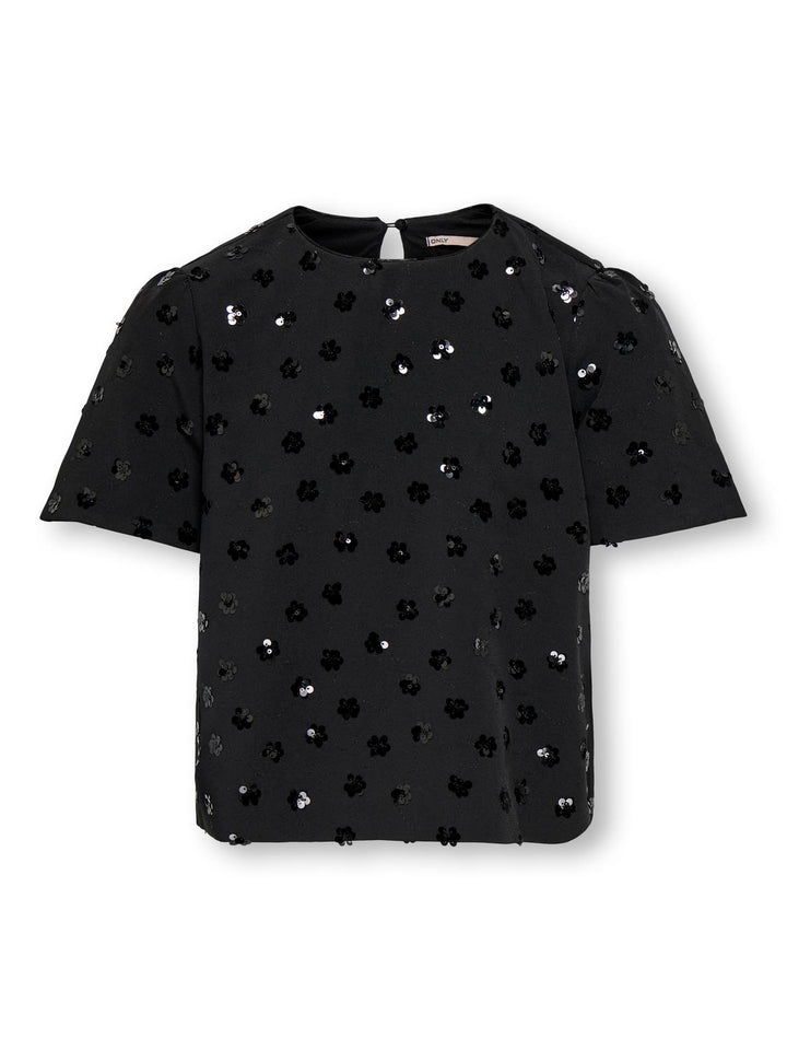 KOGNANNA SEQUIN DETAIL TOPP