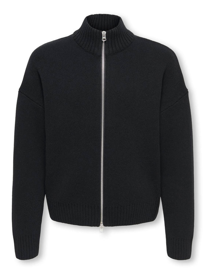 OSJBLAKE DS HIGH NECK CARDIGAN