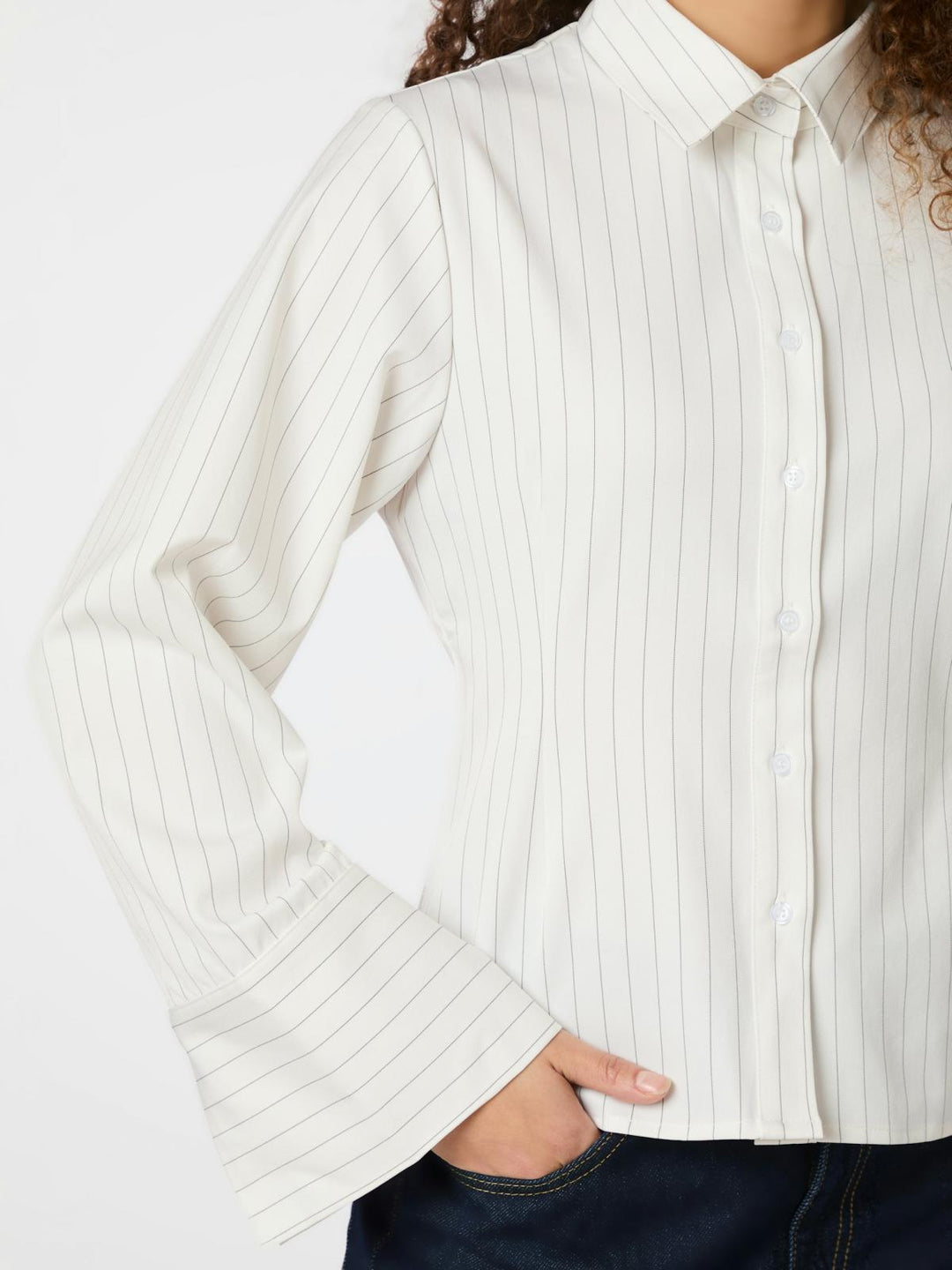 Rosa Pinstripe