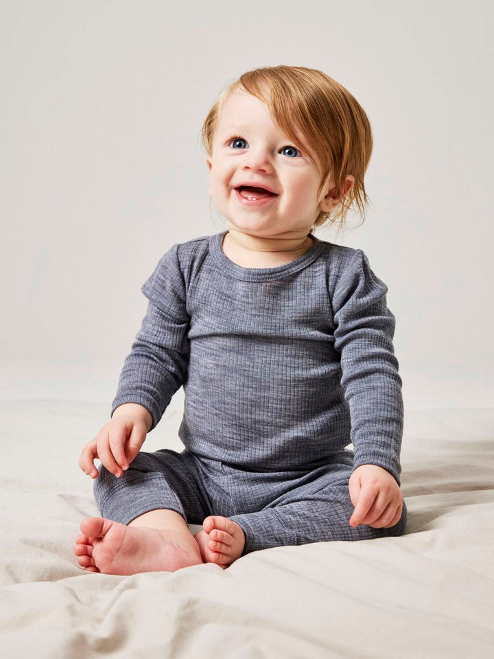 NBNWAX WOOL RIB LEGGING NOOS