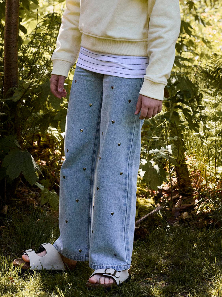 NKFROSE WIDE HEART STUDS JEANS