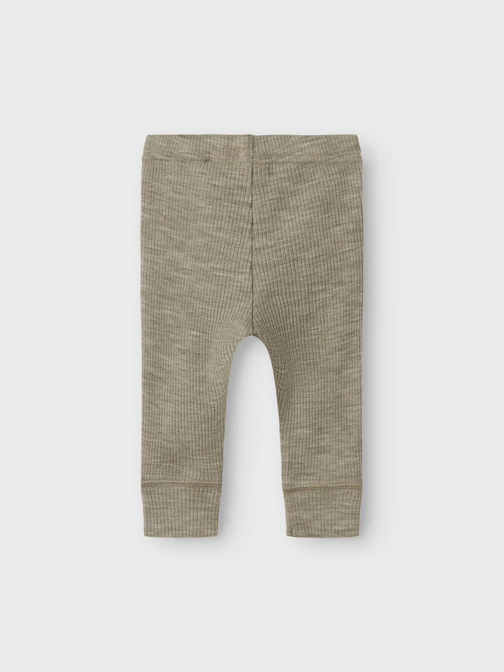 NBNWAX WOOL RIB LEGGING NOOS