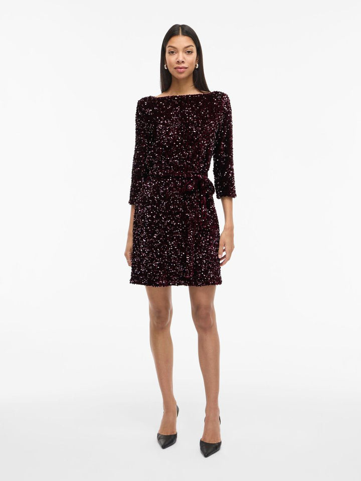 Vifaith Boatneck 3/4 Dress/r