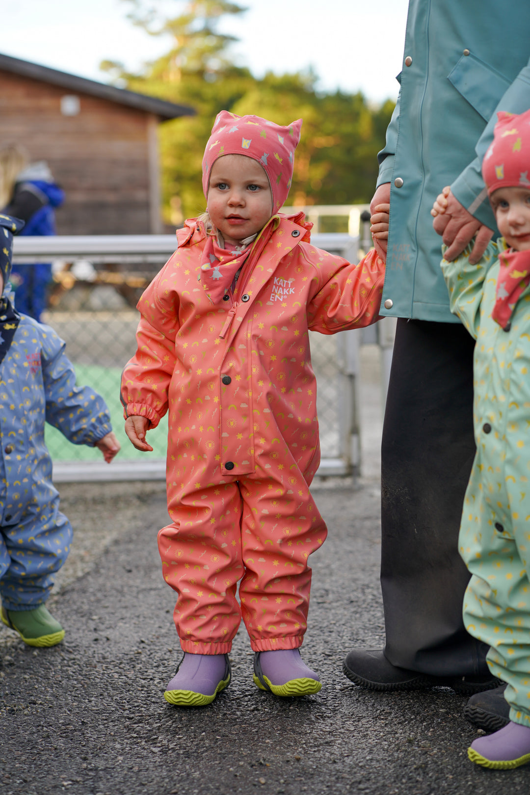 BABYREGNDRESS DUGG SUPERHELT