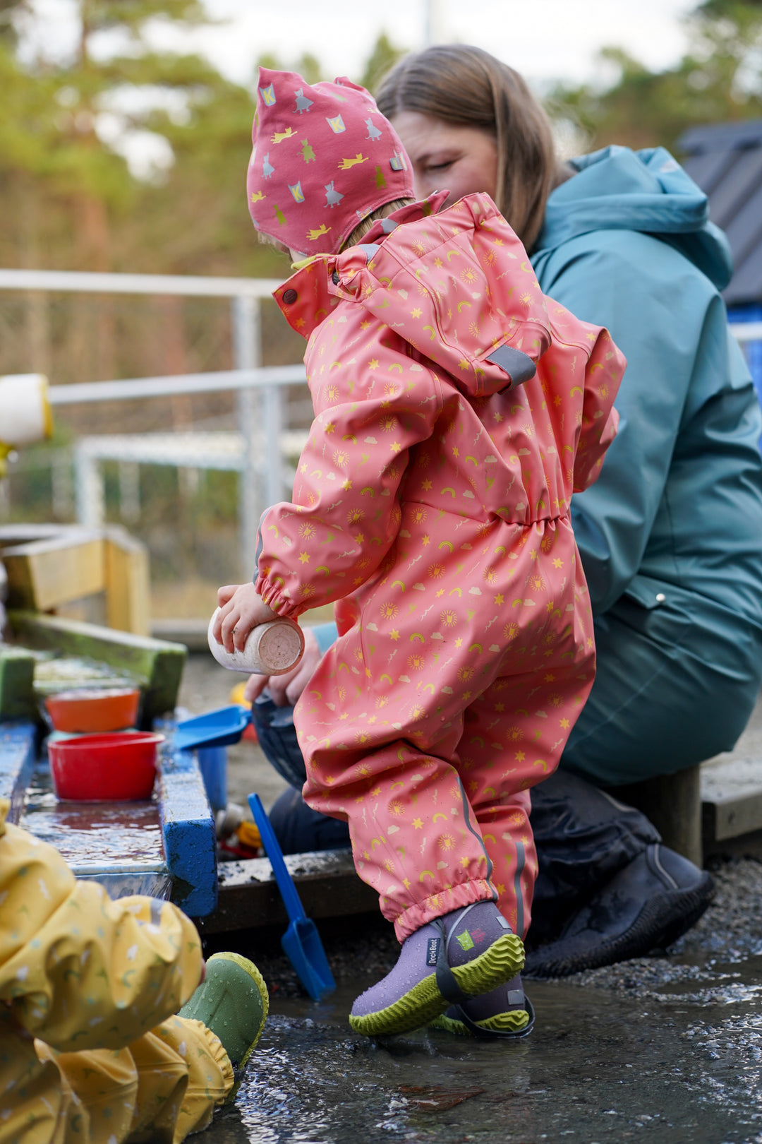 BABYREGNDRESS DUGG SUPERHELT