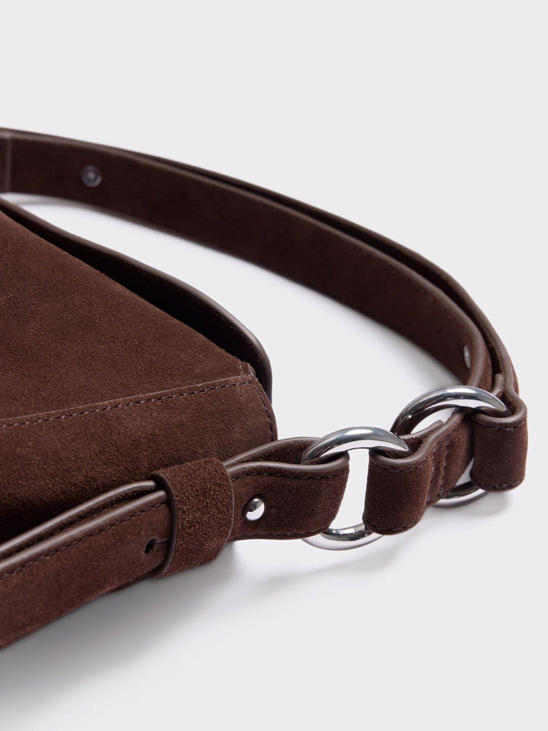 Bud Midi Suede Bag