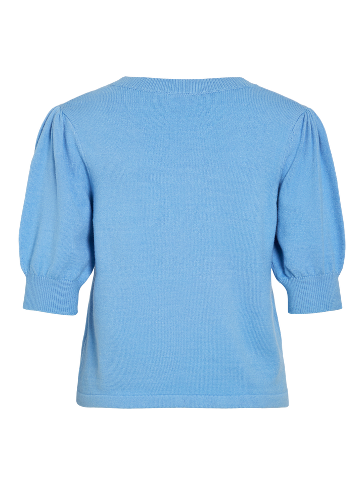 Viril 2/4 Sleeve O-Neck Knit Top - Noos