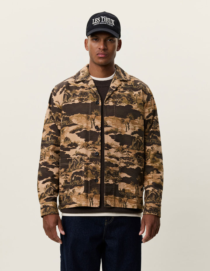 Aop Canvas Overshirt