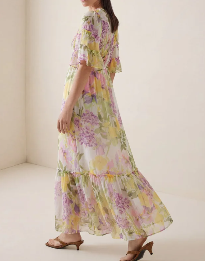 Organza Smocking Dress