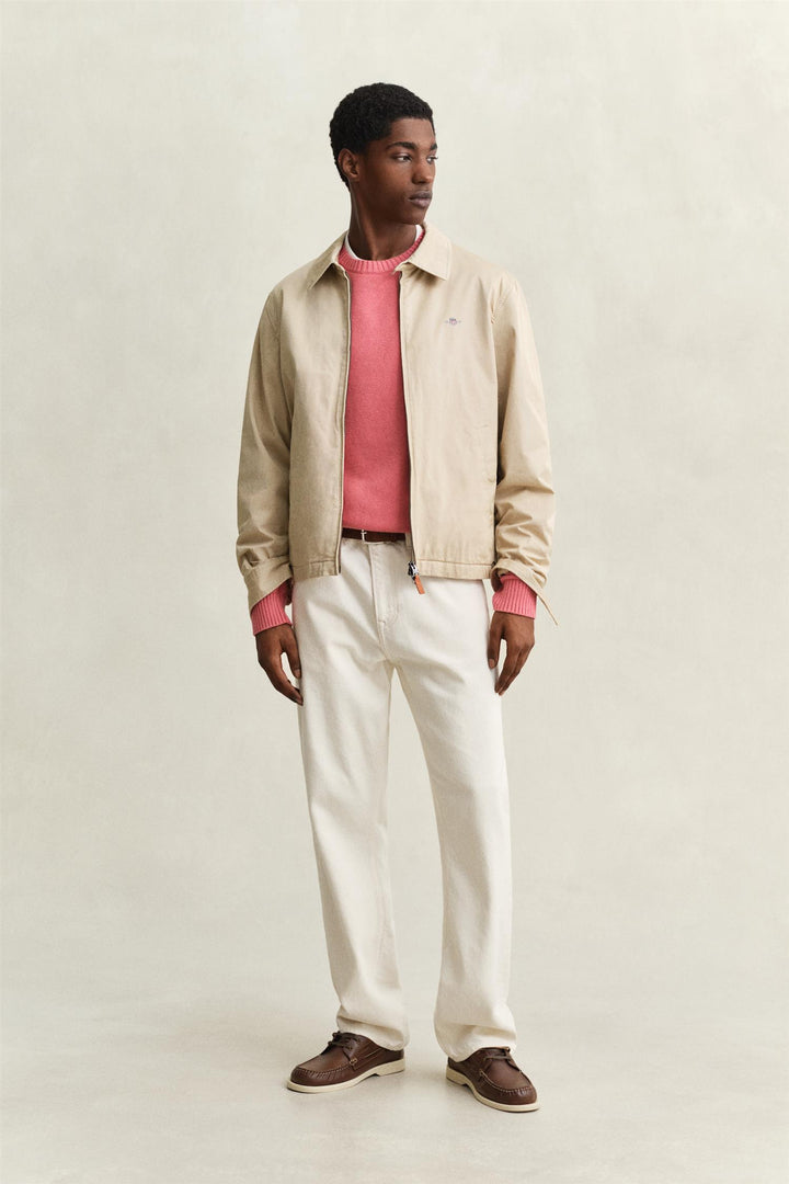Cotton Blend C-Neck