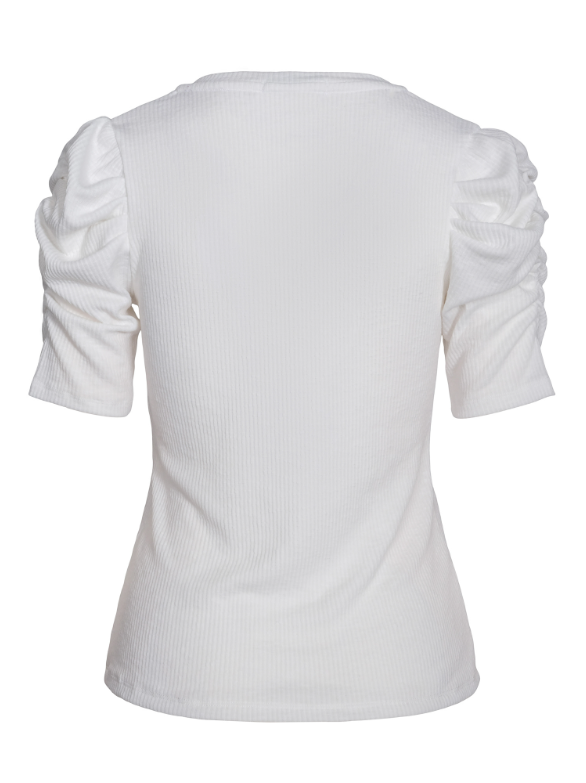 V-Neck Feminine Top