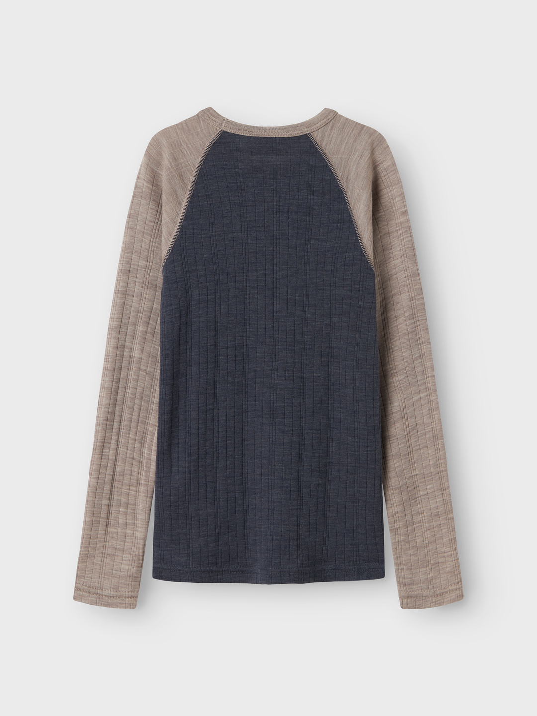 NKMWANG WOOL NEEDLE LS TOP SOLID